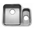 C-Tech-I Linea Beoni Vitoria LI-UK-S500 Double Bowl Stainless Steel Sink