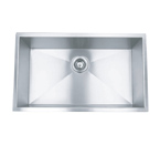 30” Stainless Steel Zero Radius Undermount Kitchen Sink WC12S3018