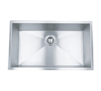 32 Stainless Steel Zero Radius Undermount Kitchen Sink WC12S3219