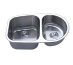 C-Tech-I Linea Imperiale Capraia LI-200-S Double Bowl Stainless Steel Sink