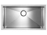 BLANCO Microedge Super Single Bowl Kitchen Sink STEEL