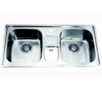 Dawn CH365 Topmount Equal Double Bowl Stainless Steel Sink