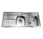 Dawn CH366 Topmount Double Bowl Stainless Steel Sink