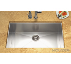 Houzer Contempo Zero Radius Undermount Large Single Bowl CTG-3200