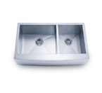 Pelican PL-HA125 Double Bowl Handmade Stainless Steel Sink