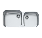 Franke EuroPro GNX120 Undermount Double Bowl Stainless Steel Sink