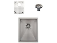 Ticor S3620 Undermount 16-Gauge Stainless Steel Kitchen Sink + Accessories
