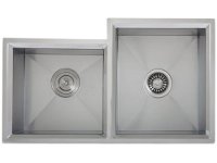 Ticor S608R Undermount 16-Gauge Stainless Steel Kitchen Sink With Free Deluxe Strainer & Basket Strainer