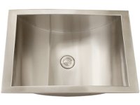 Ticor S740 Overmount Stainless Steel Bathroom Sink