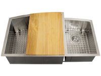Ticor TR2200 Undermount 16-Gauge Stainless Steel Kitchen Sink + Accessories