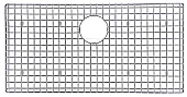GRID + STRAINER for Homeplace Jasper HBS3219 Single Bowl Stainless Steel Sink